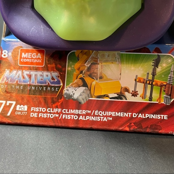 Mega Construx Masters Of The Universe Glow in the Dark Skeletor Head Fisto - Picture 5 of 9